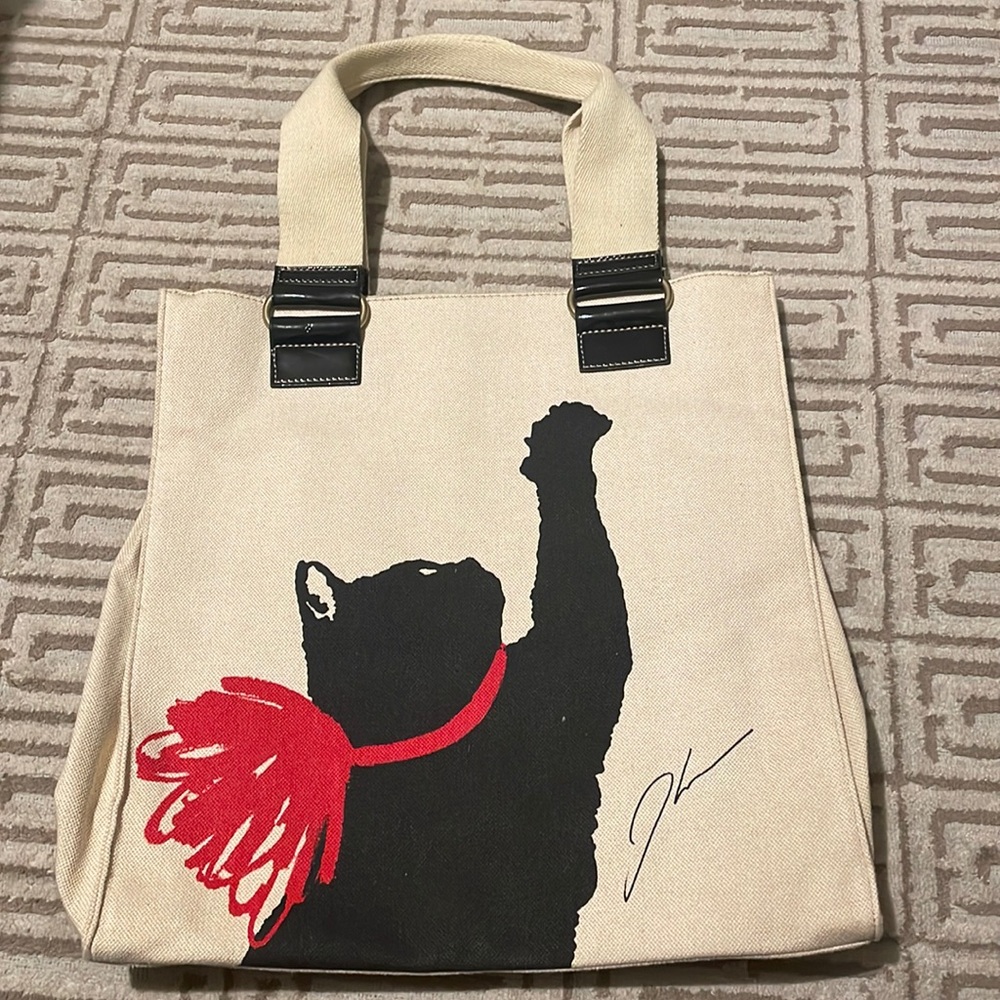 Jason Wu for Target Cream Milu Cat Print Tote